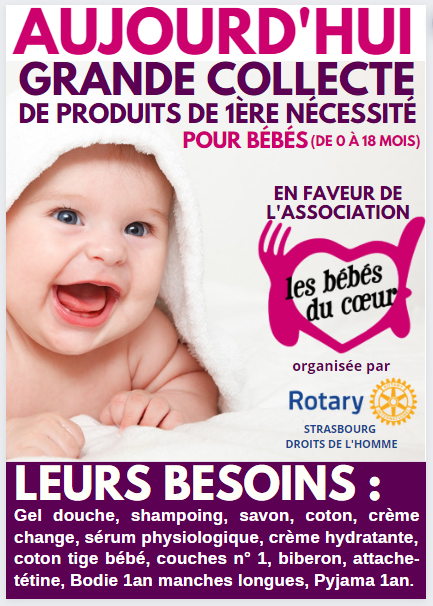 image-Collecte au profit des Restos B&eacute;b&eacute;s du Coeur 